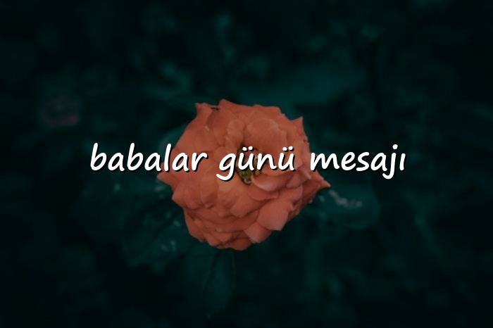 babalar günü mesajı - 2026