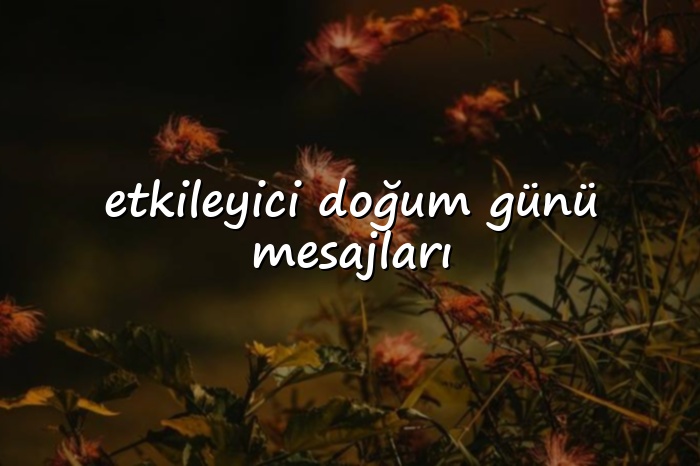 etkileyici doğum günü mesajları - 2026