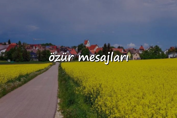 özür mesajları	 - 2026
