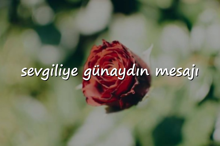 sevgiliye günaydın mesajı - 2026