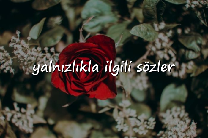 yalnızlıkla ilgili sözler - 2026
